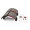 Fleetline Brake Shoe Kit - Two Lined Brake Shoes With Hardware, New, Abex, Ex, 23000 Gawr 4709ES2HP - alternate 4
